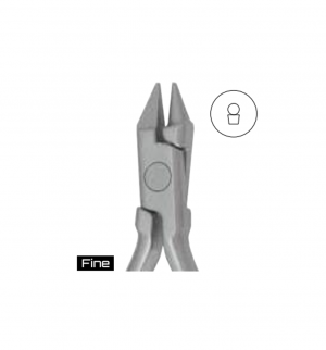 Щипцы Твида торковые Fine клювовидные c удлиненными ручками (YDM)