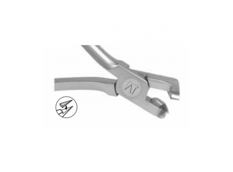 Дистальные кусачки с функцией обрезки дуги вровень 13,5 см. (.018